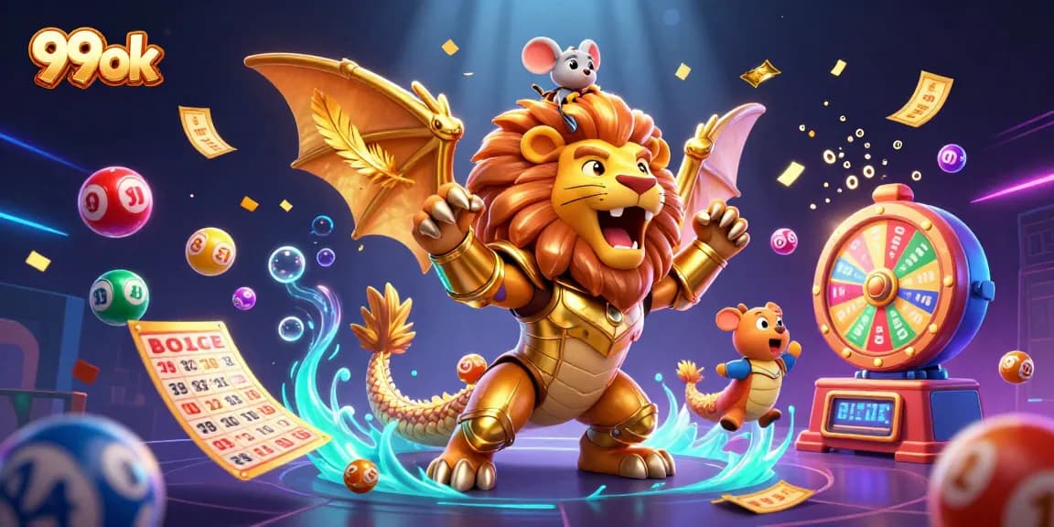 Experience the excitement of 99ok's casino adventures with vibrant games and immersive visuals.
