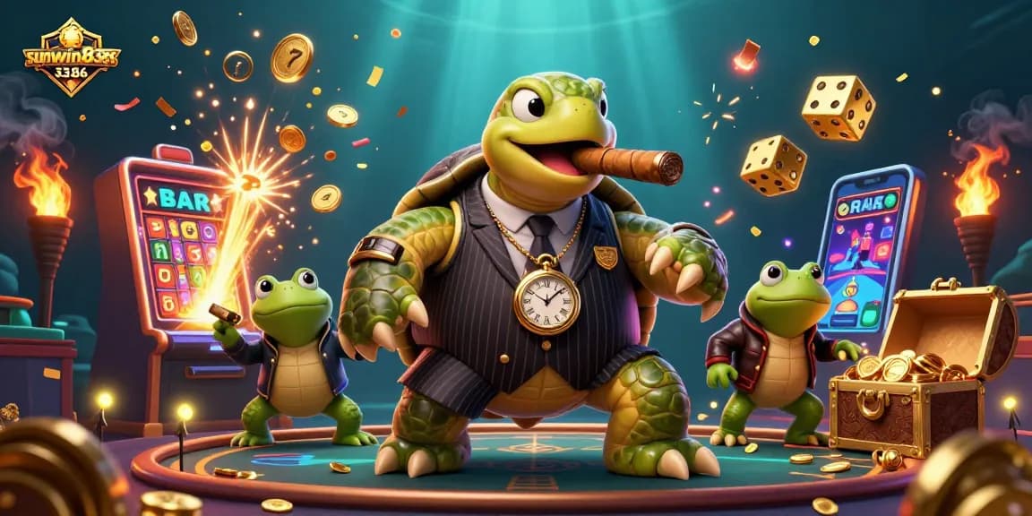 Experience thrilling wins and lively gameplay at sunwin8386 with dynamic casino-themed characters.