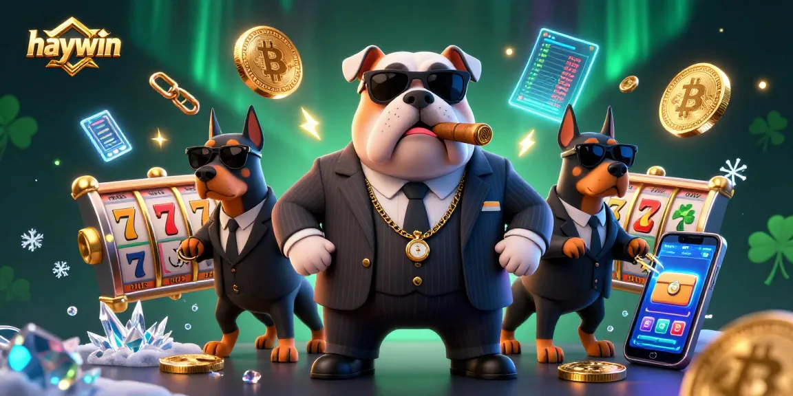 Experience thrilling slot action with haywin as a mafia boss bulldog leads the game.