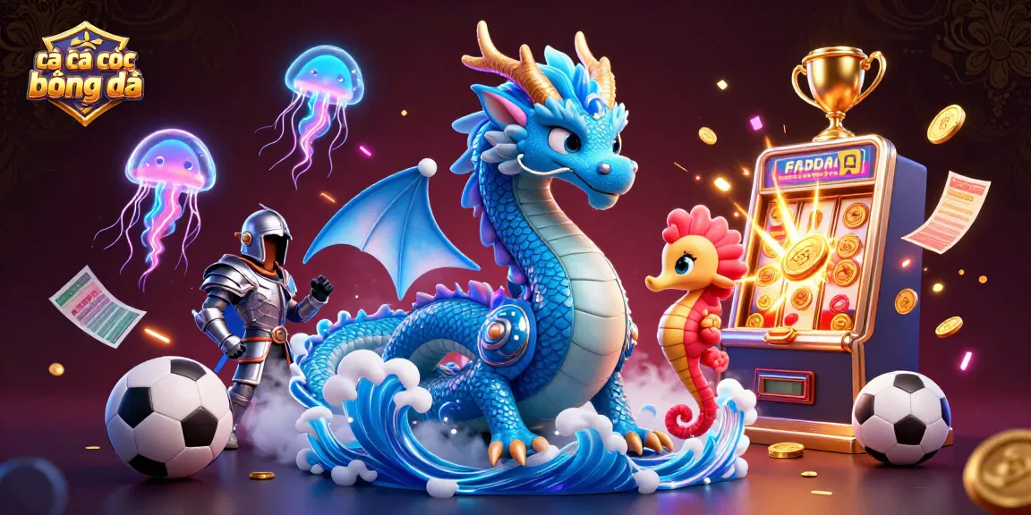 Join the action at trang cá cược bóng đá with vibrant casino graphics featuring sports betting excitement.
