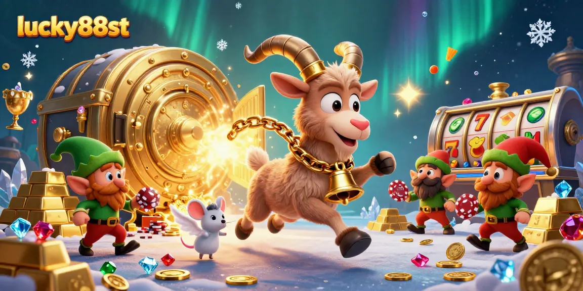 Play lucky88st and win at a vibrant holiday-horror casino with festive characters.