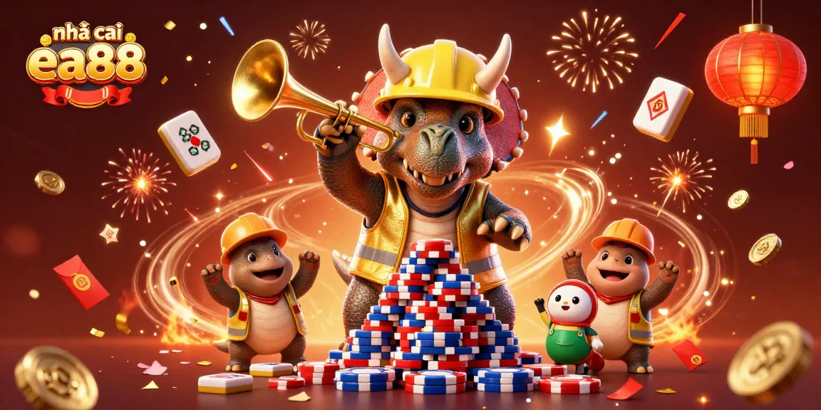 Join the excitement at nhà cái ea88 with a vibrant 3D celebration of casino gaming.