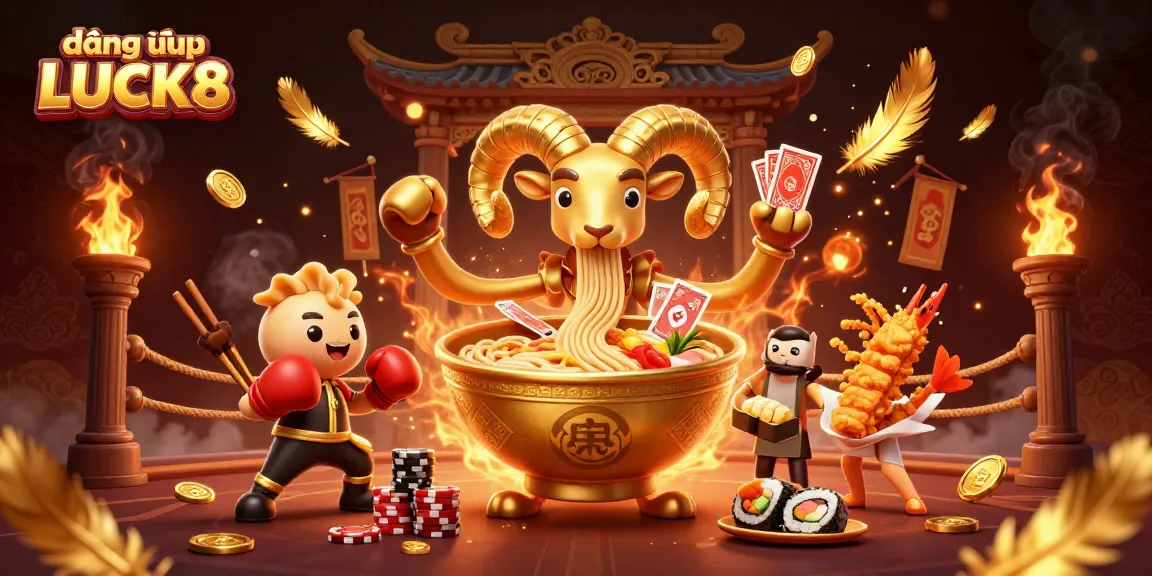 Engage in thrilling gameplay with đăng nhập LUCK8, featuring dynamic 3D characters in a vibrant casino scene.
