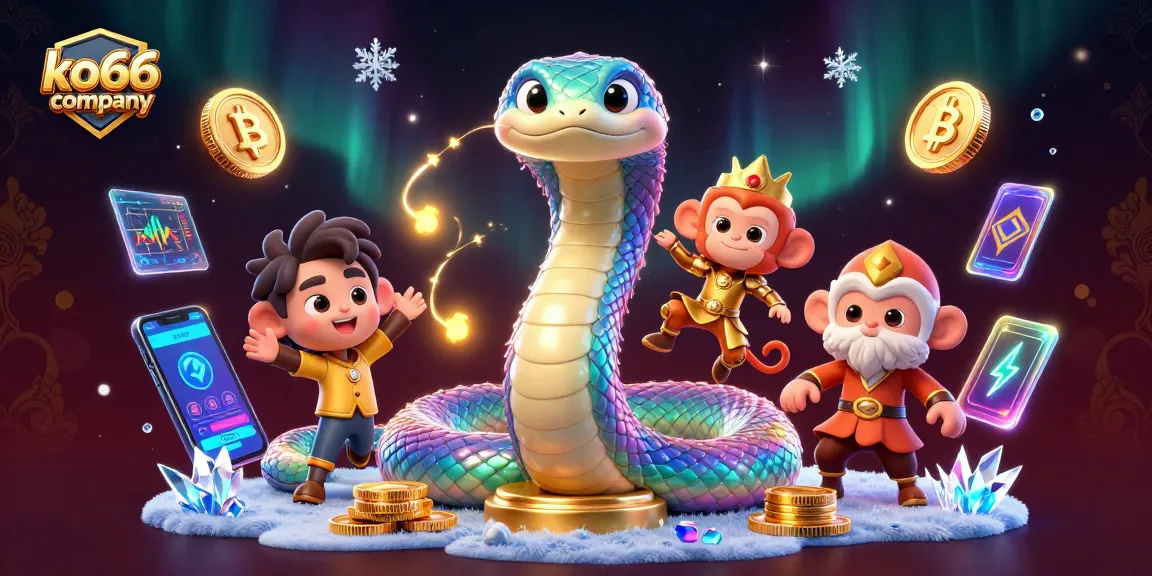 Spin to win with the ko66 company in this vibrant, colorful casino spectacle!