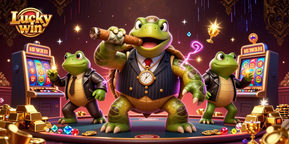 Win big at Lucky win with our thrilling 3D casino adventures featuring vibrant characters and games!