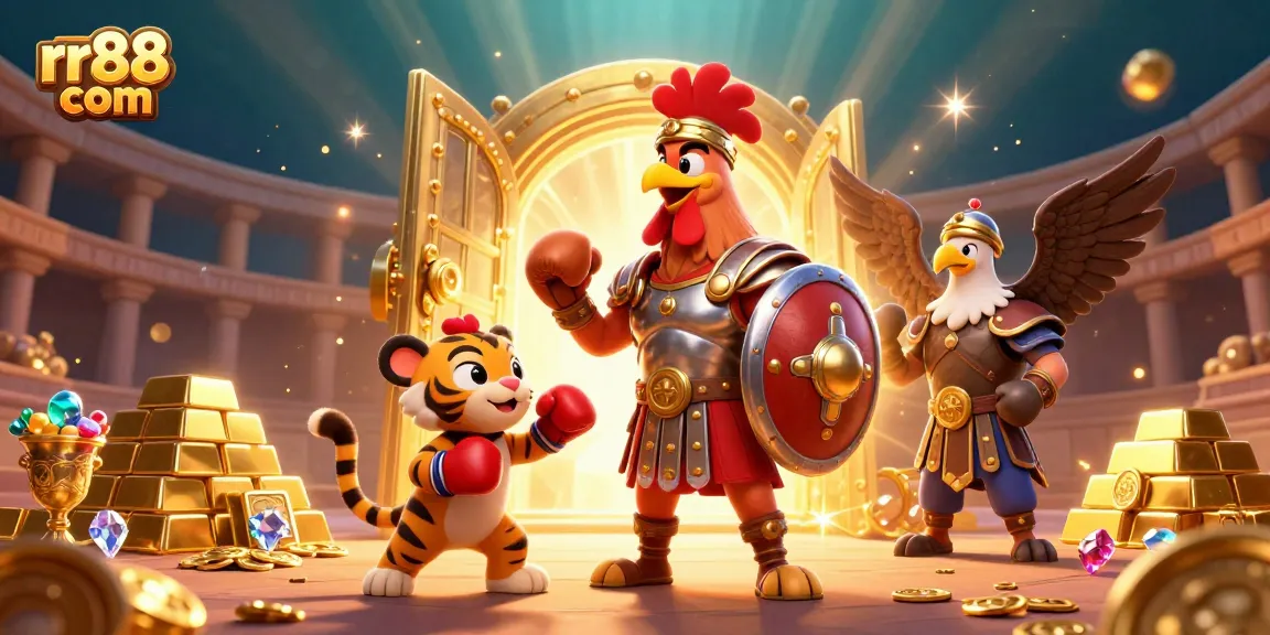 Engage with rr88 com and experience exciting online gaming with a dynamic and rich 3D illustration.